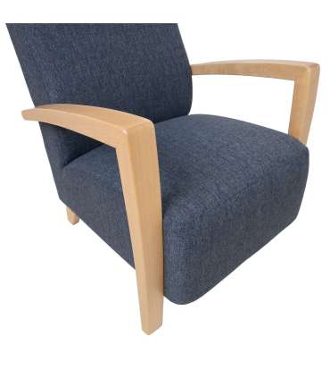 Tugitool VENLA 65,5x65xH104cm, sinakashall