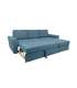 Угловой диван-кровать INGMAR голубой