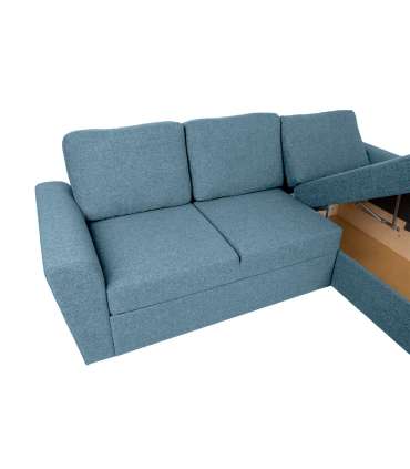 Угловой диван-кровать INGMAR голубой