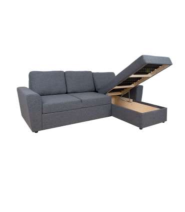 Nurgadiivanvoodi INGMAR 242x168/92xH92cm, hall