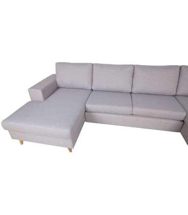 Nurgadiivan HARALD PN 318x140/185xH92cm, beež