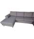 Угловой диван HARALD RC серый