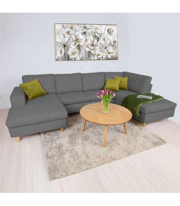 Угловой диван HARALD RC темно-серый