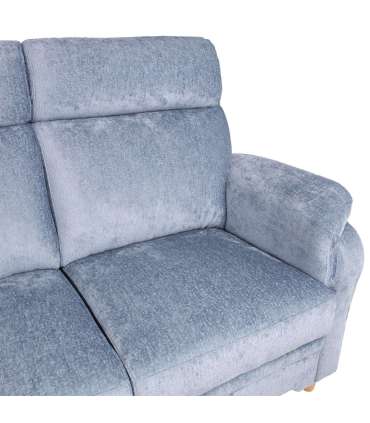 Diivan INGRID 3-kohaline 214x88xH105cm, hallikassinine