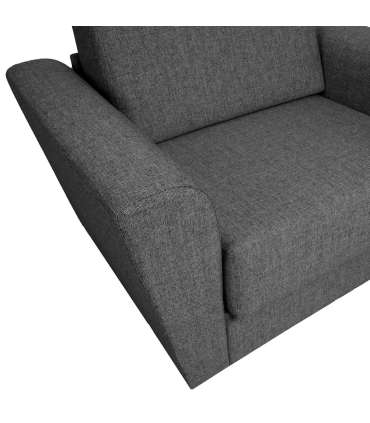 Tugitoolvoodi VESPER 112x83xH86cm, tumehall