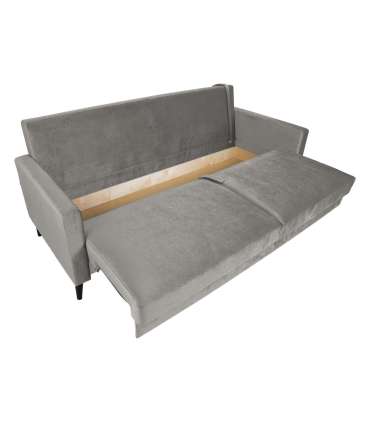 Diivanvoodi ANNA pesukastiga, beež samet