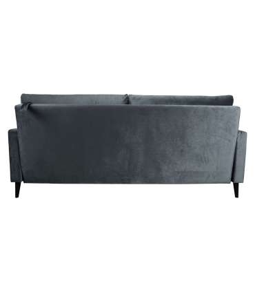 Diivanvoodi ANNA pesukastiga 222x86xH98cm, hall samet