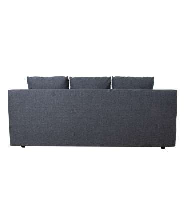 Diivanvoodi VELLA pesukastiga 195x92xH76cm, tumehall