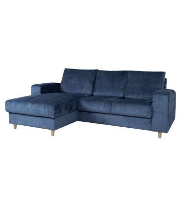 Nurgadiivan KARL VN 240x154/89xH92cm, tumesinine