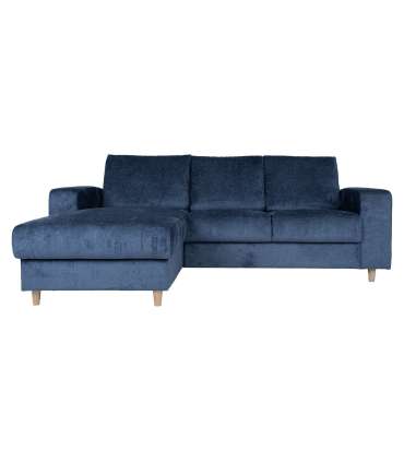 Nurgadiivan KARL VN 240x154/89xH92cm, tumesinine