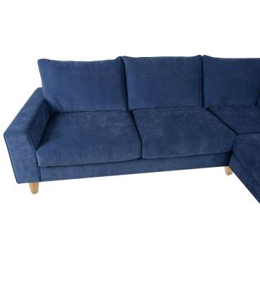 Nurgadiivan LAYLA PN 265x94x208xH90cm, sinine