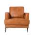 Кресло LEO 80x86xH85см, светло-коричневый