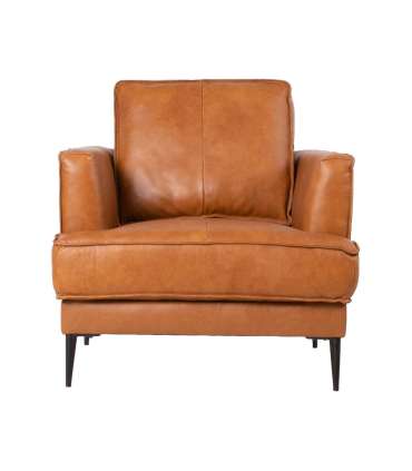 Кресло LEO 80x86xH85см, светло-коричневый