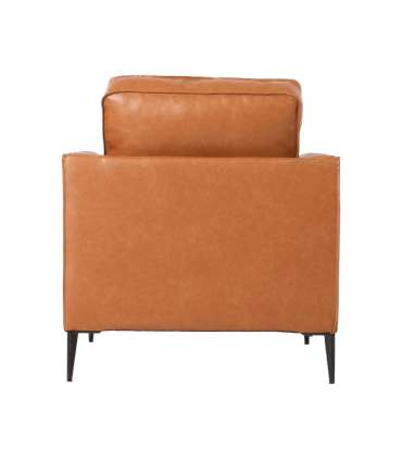 Кресло LEO 80x86xH85см, светло-коричневый