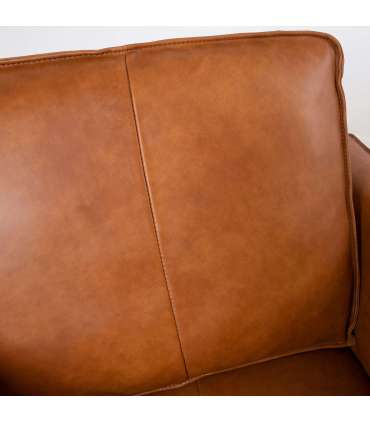 Кресло LEO 80x86xH85см, светло-коричневый