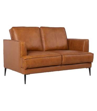 Диван LEO 136x86xH85см, светло-коричневый