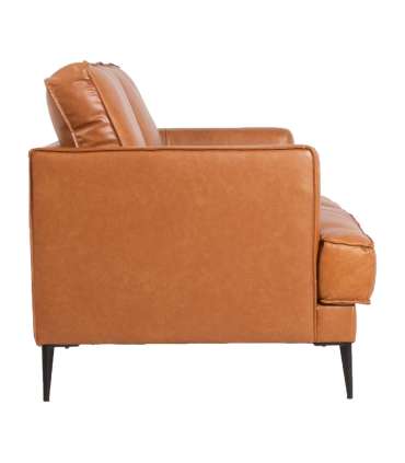 Diivan LEO 136x86xH85cm, helepruun