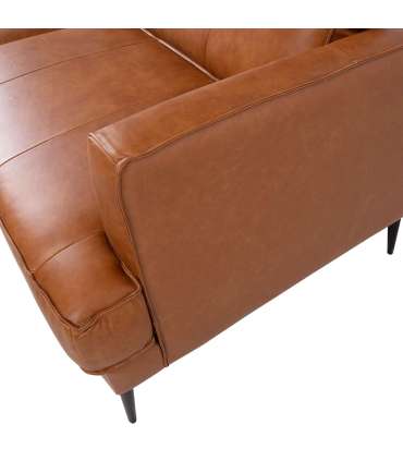 Diivan LEO 194x86xH85cm, helepruun