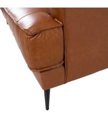 Diivan LEO 194x86xH85cm, helepruun