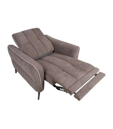 Tugitool CATHY elektriline recliner 96x100xH100, helepruun