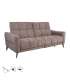 Diivan CATHY 3-kohaline elektriline recliner 210x100xH100cm, helepruun