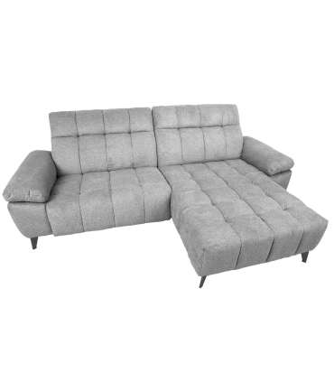 Nurgadiivan LUZERN PN elektriline recliner 264x87/160xH85cm, helehall