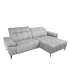 Nurgadiivan LUZERN PN elektriline recliner 264x87/160xH85cm, helehall