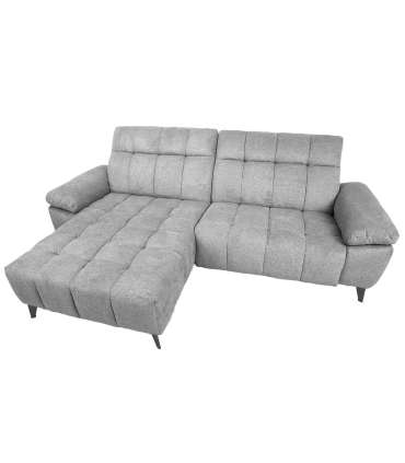 Nurgadiivan LUZERN VN elektriline recliner 264x160/87xH85cm, helehall