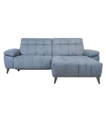 Nurgadiivan LUZERN PN elektriline recliner 264x87/160xH85cm, sinakashall