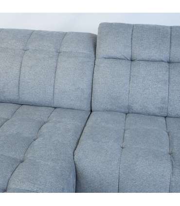 Nurgadiivan LUZERN VN elektriline recliner 264x160/87xH85cm, sinakashall