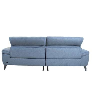 Nurgadiivan LUZERN VN elektriline recliner 264x160/87xH85cm, sinakashall