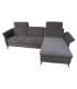 Nurgadiivan DAYTON PN, elektriline recliner  268x94/157xH100cm, tumehall