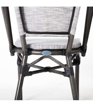 Tool LATTE hall 48x59xH88cm, textiline iste, alumiiniumraam