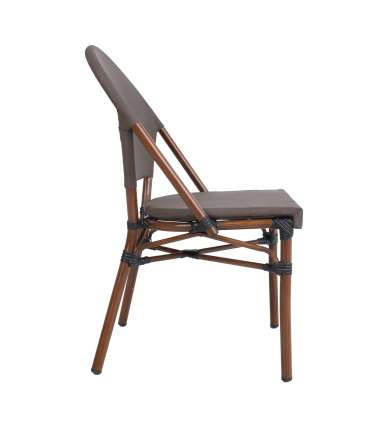 Стул BAMBUS 47x59xH81см, коричневый