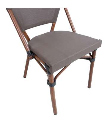 Стул BAMBUS 47x59xH81см, коричневый