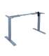 Ножка стола ERGO с 1 мотором, серебристо серый