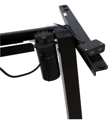 Ножка стола ERGO с 1 мотором, черная