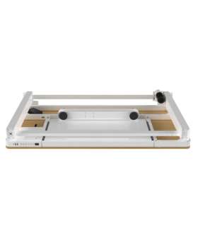 Töölaud ERGO 1-mootoriga 120x60xH72-121cm, valge