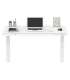 Töölaud ERGO 1-mootoriga 120x60xH72-121cm, valge
