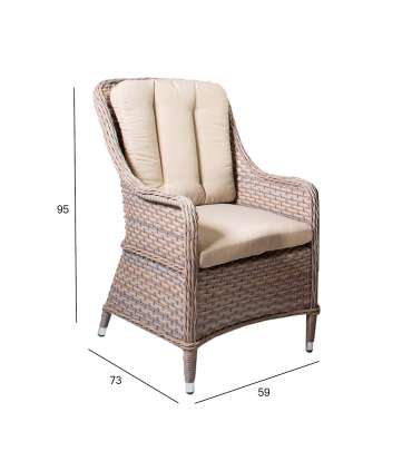 Tugitool EDEN 59x73xH95cm, bee˛