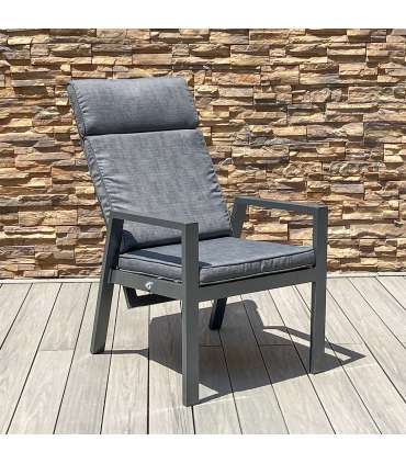 Садовый стул TOMSON 61x69xH106см, темно-серый