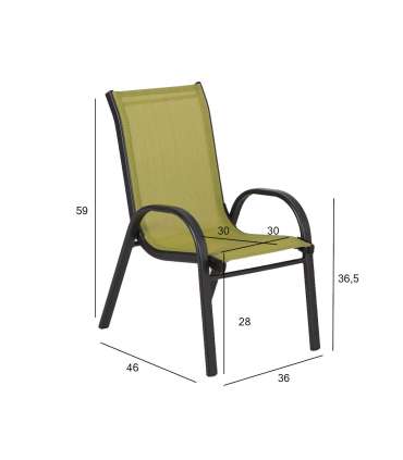 Lastetool DUBLIN KID 36x46xH59cm, roheline