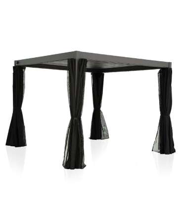 Москитная сетка для шатра MIRADOR 3x3м, черный textilene