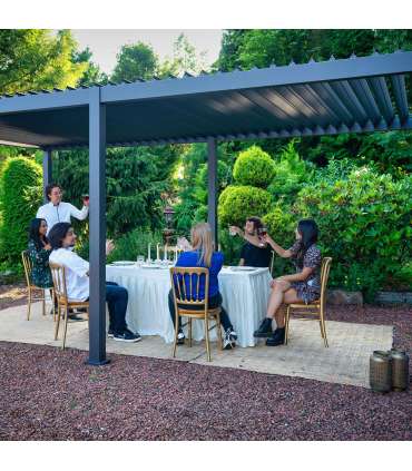 Varikatus MIRADOR-111 3x6m, tumehall