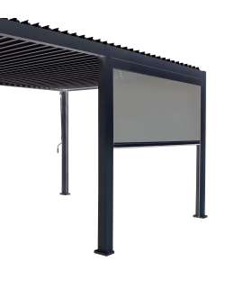 Штора для навеса "pull-down" MIRADOR 3м, серая