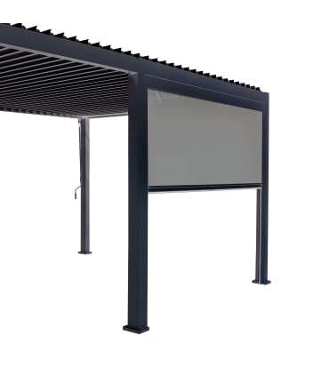 Штора для навеса "pull-down" MIRADOR 3м, серая