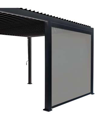 Штора для навеса "pull-down" MIRADOR 3м, серая