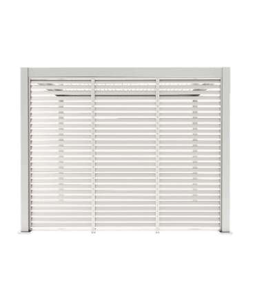 Lamellsein varikatusele MIRADOR-111 93cm, valge