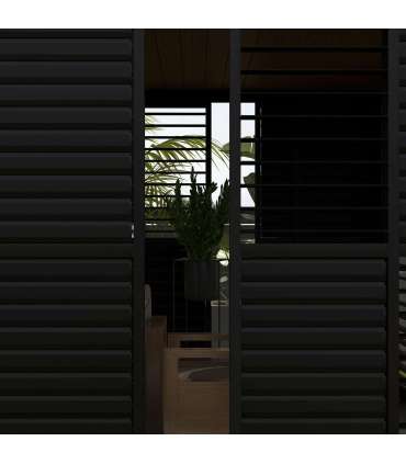 Lamell-lükandsein varikatusele MIRADOR-111 3m, tumehall