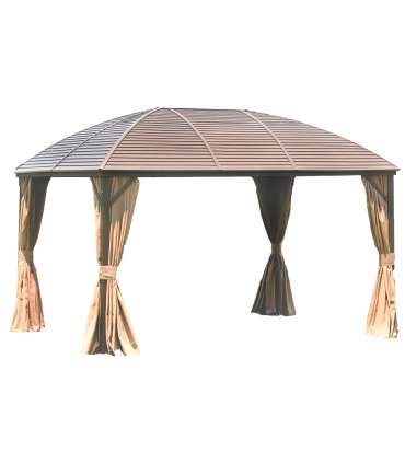 Varikatus SUNSET 3x4xH2/2,7m, beež/pruun